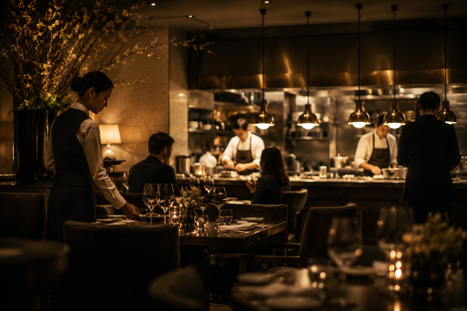 Restaurant × Technology × People with Hospitality